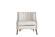 Hames Cream Accent Chair by Bellona