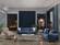 Mistral Duca Navy 3 Seat Sleeper Sofa by Bellona