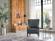 Palmer Corvet Anthracite Accent Armchair by Bellona