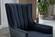 Palmer Corvet Navy Accent Armchair by Bellona