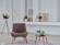 Revere Brown Accent Chair by Bellona