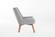 Revere Gray Accent Chair by Bellona