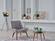 Revere Gray Accent Chair by Bellona