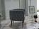 Selma Gray Accent Armchair by Bellona