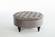 Suave Vika Gray Storage Ottoman by Bellona