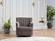 Urbane Anthracite Swivel Chair by Bellona