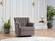 Urbane Anthracite Swivel Chair by Bellona