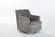 Urbane Gray Swivel Chair by Bellona