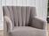 Urbane Gray Swivel Chair by Bellona