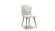 Ostrea Dining Chair (Set of 2) Light Gray by Bellona