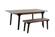 Kennedy Light Walnut Bench by Bellona