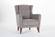 Karlena Accent Chair Pansy Basic Gray by Bellona