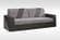 Ines Gray Sofa Bed with Storage by Skyler Designs