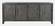 Gramercy Platinum 4 Door Accent Cabinet w/Chevron Pattern Door by Jofran