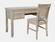Rustic Shores Weathered Grey Power Desk w/5 Drawers & 2 USB Ports by Jofran
