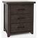 Madison County Dark Brown Power Nightstand by Jofran Furniture