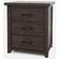 Madison County Dark Brown Power Nightstand by Jofran Furniture