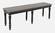Madison County Vintage Black Dining Bench by Jofran