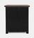 Madison County Black Power Nightstand by Jofran Furniture