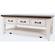 Madison County Vintage White Cocktail Table w/3 Drawers by Jofran Furniture