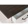 Madison County Vintage White End Table w/Drawer & Shelf by Jofran Furniture