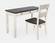 Madison County Vintage White Power Desk w/3 Drawers & 2 USB Outlets by Jofran