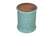 Global Archive Turquoise Hand Carved Small Drum Accent Table by Jofran
