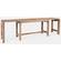 Bradford Buff Wood Extendable Bench by Jofran Furniture