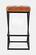 Global Archive Black Leather Stool by Jofran Furniture
