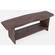 Global Archive Dark Brown Cooper Live Edge Dining Bench w/Storage by Jofran Furniture