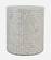 Global Archive Grey Basketweave Large Capiz Accent Table by Jofran