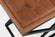Global Archive Brown Leather Hogan Ottoman by Jofran Furniture