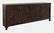Gramercy Dark Chevron 4 Door Accent Cabinet w/Chevron Pattern Door by Jofran