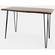 Nature's Edge Live Edge Light Chestnut Counter Height Table 52 Inch by Jofran