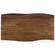 Nature's Edge Live Edge Light Chestnut Counter Height Table 52 Inch by Jofran