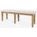 Telluride Brown Wood Dining Bench by Jofran Furniture