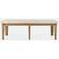 Telluride Brown Wood Dining Bench by Jofran Furniture