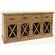 Telluride Brown 4 Drawer Sideboard by Jofran Furniture
