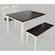 Asbury Park White Wood 4 Pack Dining Table Set by Jofran Furniture