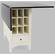 Asbury Park White Storage Counter Dropleaf Table by Jofran Furniture