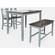 Asbury Park Grey 4 Pack Counter Height Dining Set by Jofran Furniture