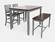 Decatur Lane Grey 4 Pack Counter Height Dining Set by Jofran Furniture