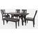 American Rustics Brown Wood Trestle Dining Table by Jofran Furniture