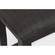 American Rustics Black Upholstered Counter Bench by Jofran Furniture