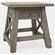 Outer Banks Grey Power End Table w/Drawer by Jofran Furniture