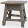 Outer Banks Grey Power End Table w/Drawer by Jofran Furniture
