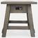 Outer Banks Grey Power End Table w/Drawer by Jofran Furniture