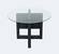 Altamonte Round Dark Charcoal Dining Table by Jofran
