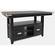 Altamonte Black Wood Counter Height Dining Table by Jofran Furniture