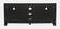Altamonte 60 Inch Black Wood Console by Jofran Furniture